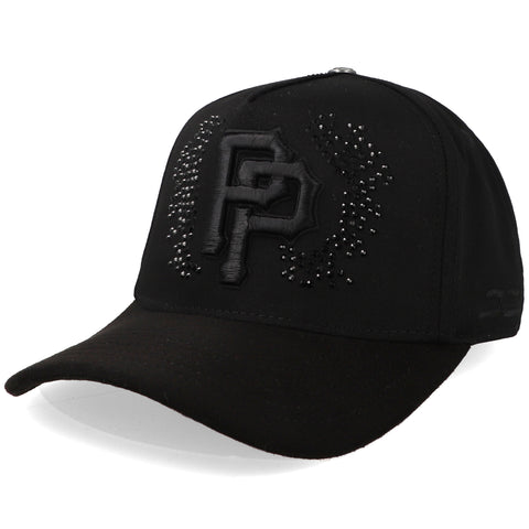 Gorra JC Hats Tito Doble P Rosones Negro