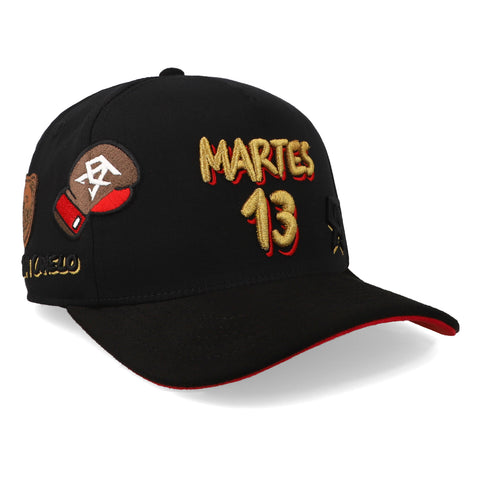 Gorra JC Hats Martes 13 Negro Unitalla