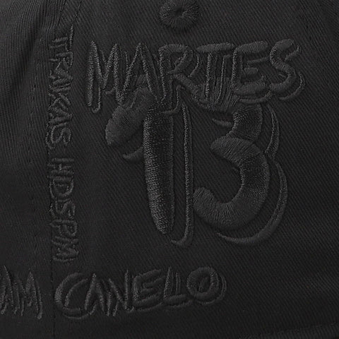 Gorra JC Hats Martes 13 Negro/Negro Unitalla
