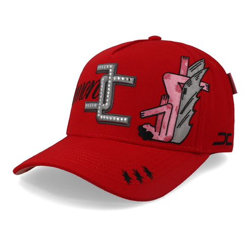 Gorra JC Hats Divine Rojo Unitalla