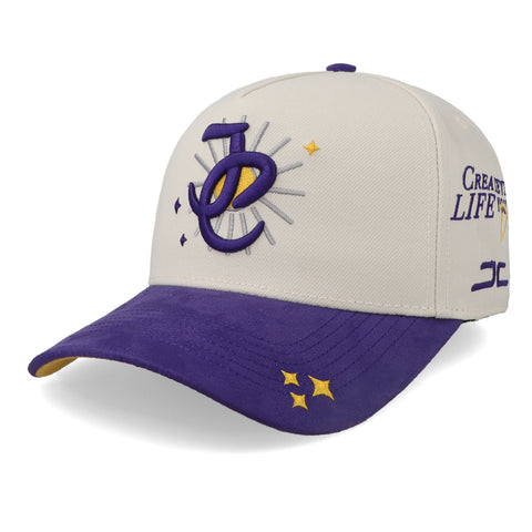 Gorra JC Hats JC Sun Beige/Morado Unitalla