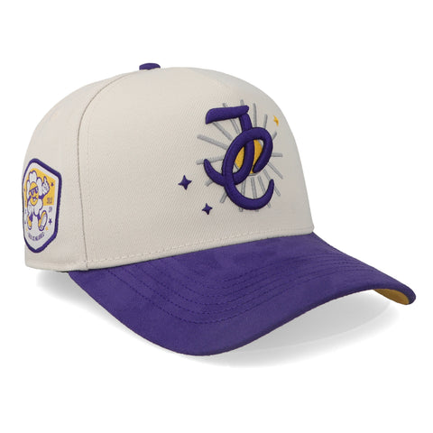Gorra JC Hats JC Sun Beige/Morado Unitalla