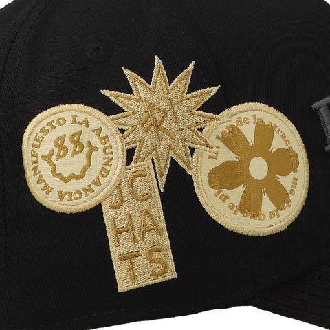 Gorra JC Hats Energy Negro/Dorado Unitalla