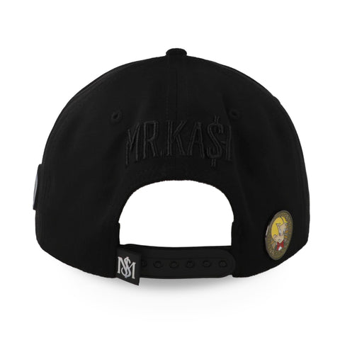 Gorra Mr. Kash Richie Rich The World Is Yours Negro Unitalla