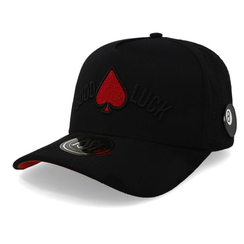 Gorra Mr. Kash Cross Fingers Negro Unitalla