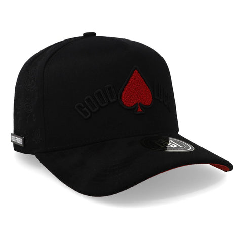 Gorra Mr. Kash Cross Fingers Negro Unitalla
