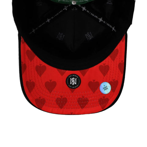 Gorra Mr. Kash Cross Fingers Negro Unitalla