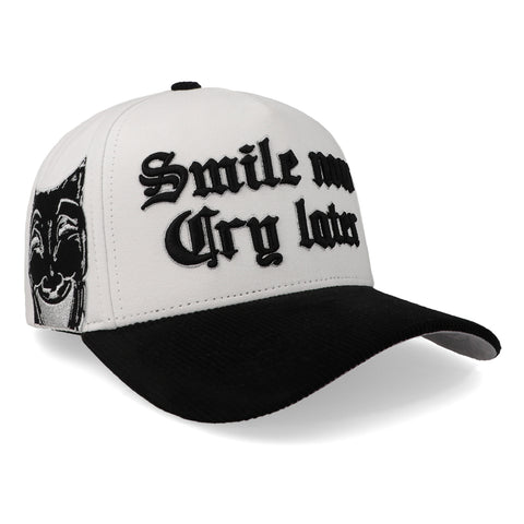 Gorra High Stakes Smile Blanco/Negro Unitalla