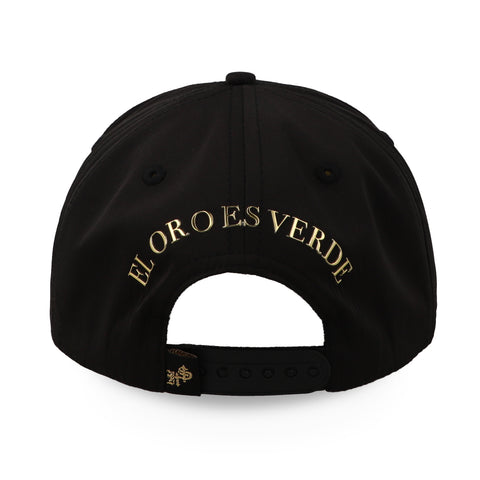 Gorra High Stakes El Oro Es Verde Negro Unitalla