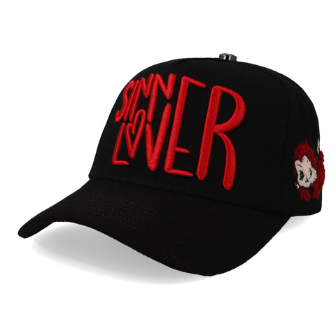 Gorra High Stakes Dark Sinner Lover Negro/Rojo Unitalla