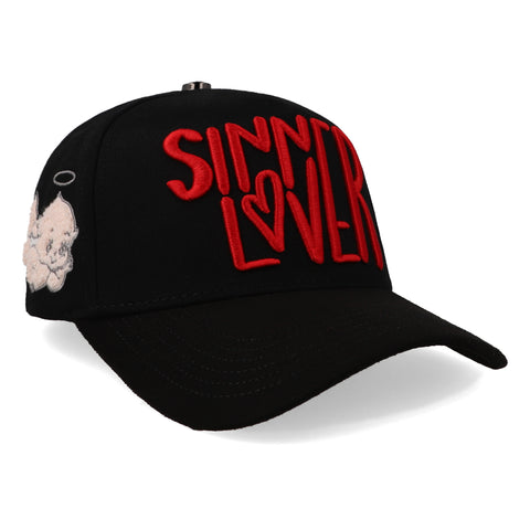 Gorra High Stakes Dark Sinner Lover Negro/Rojo Unitalla
