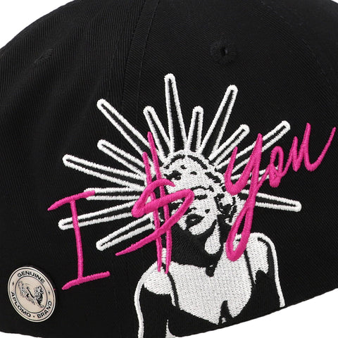 Gorra Aplomo On Marilyn Negro Unitalla