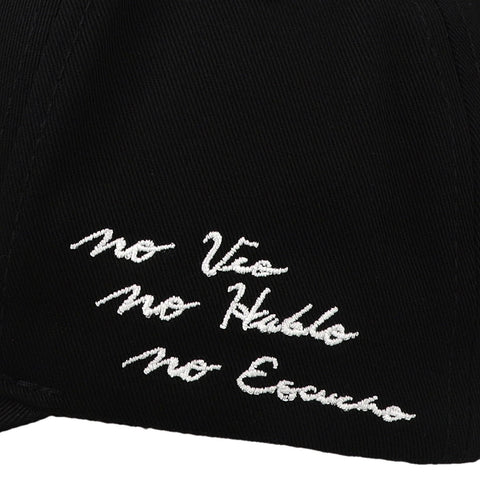 Gorra Aplomo Street Laws Negro Unitalla