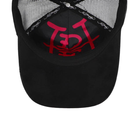 Gorra Ed Hardy Branded Love Eternal Negro Trucker Unitalla