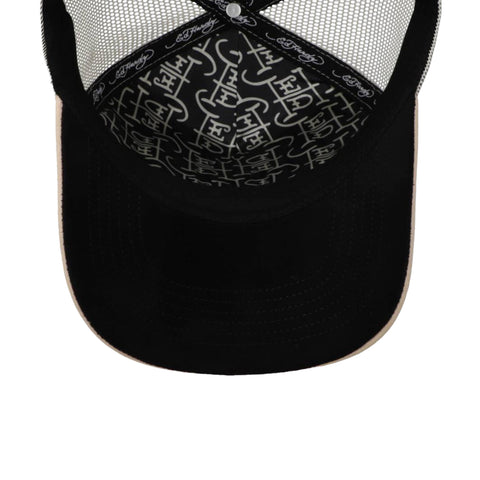 Gorra Ed Hardy Panther Diamonds Caqui Trucker Unitalla