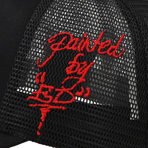 Gorra Ed Hardy Classic Tiger Face Negro Trucker Unitalla