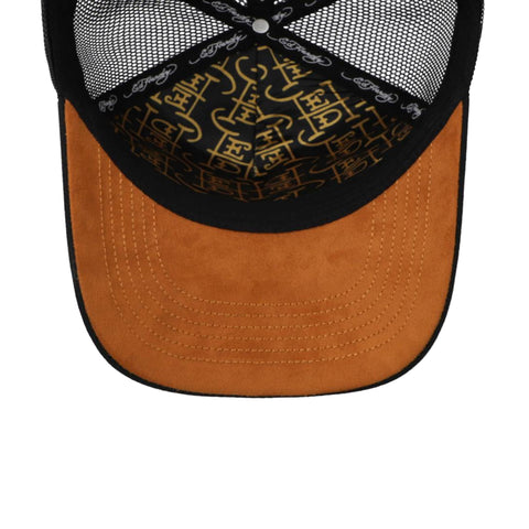 Gorra Ed Hardy Mirror Eagles Negro Trucker Unitalla