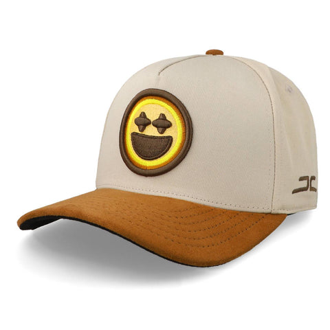 Gorra JC Hats BD Happy Beige Unitalla