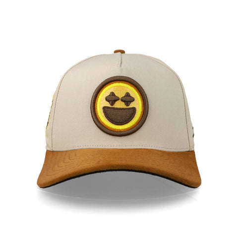 Gorra JC Hats BD Happy Beige Unitalla