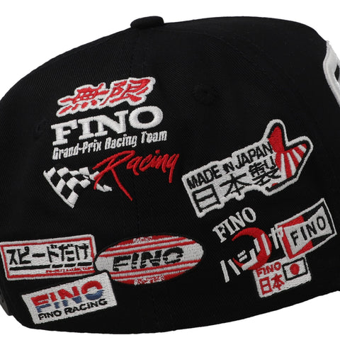 Gorra Gallo Fino Racing Negro Unitalla