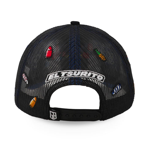 Gorra JC Hats Gabito Ballesteros Tsurito Mes Negro Unitalla