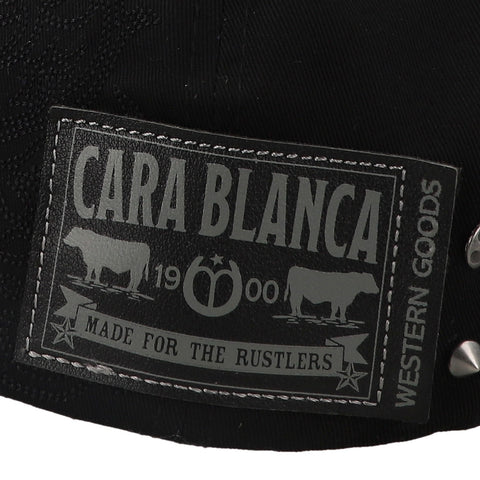 Gorra Cara Blanca Bandido Negra Unitalla