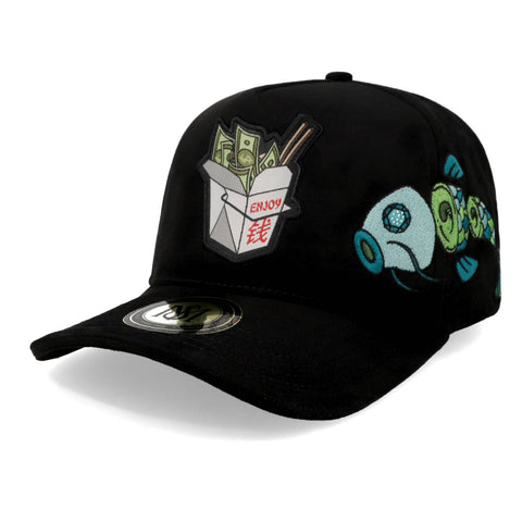Gorra Mr. Kash Money Express Negro Unitalla