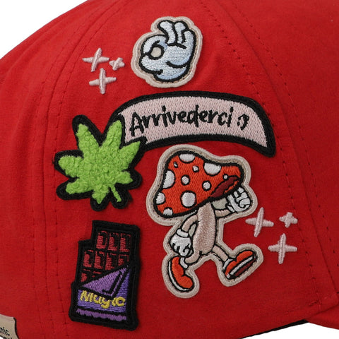 Gorra Mr. Kash High Rojo Unitalla