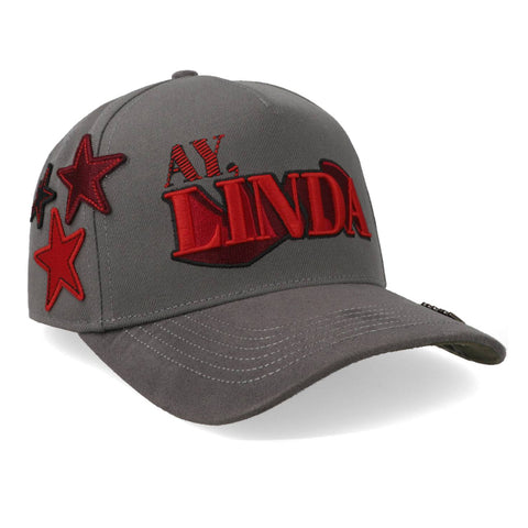 Gorra JC Hats Neton Vega Linda Gris Unitalla