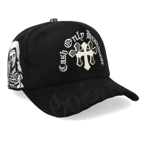 Gorra Cash Only 2501 Dont Be Afraid Negro Unitalla