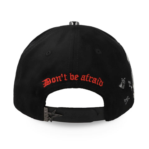 Gorra Cash Only 2501 Dont Be Afraid Negro Unitalla