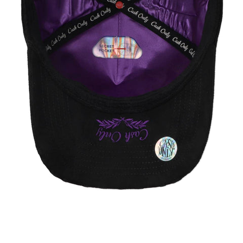 Gorra Cash Only 2503 Tumbados Flames Negro Unitalla