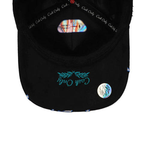 Gorra Cash Only 2505 Tumbados Glow Negro Unitalla