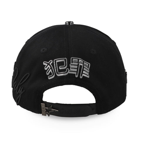 Gorra Cash Only 2506 Lucky Cat Negro Unitalla