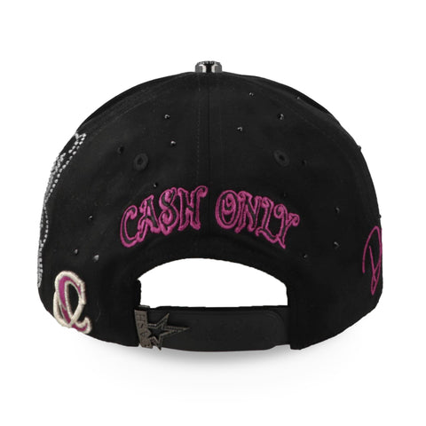 Gorra Cash Only 2508 Black Teddy Negro Unitalla