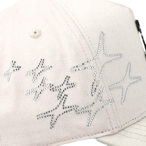 Gorra Cash Only 2509 Beige Teddy Blanco Unitalla