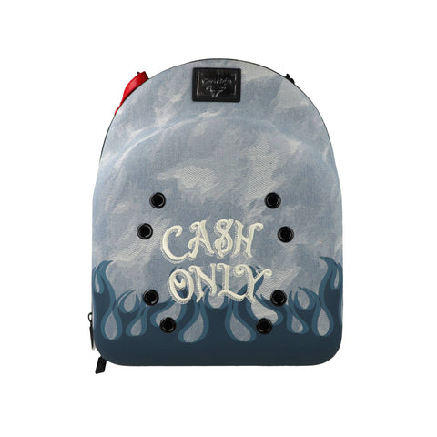 Carrier Cash Only 2511 Flames Mezclilla Unitalla