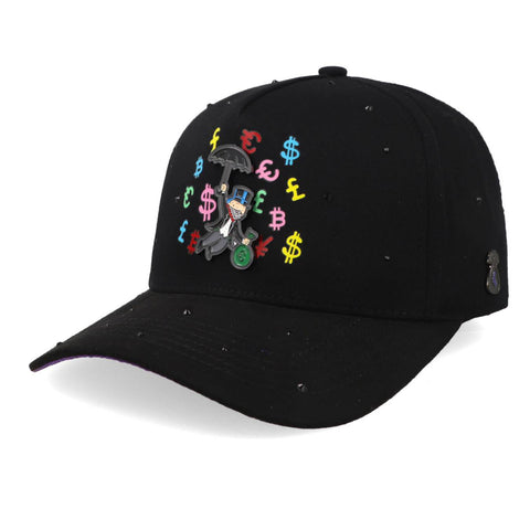 Gorra Cash Only 2515 Monopoly Full Negro Unitalla