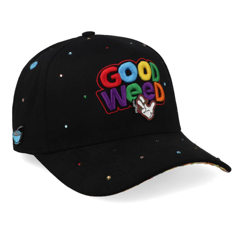 Gorra Cash Only 2518 Good Weed Negro Unitalla