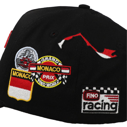 Gorra Gallo Fino Monaco Negro Unitalla