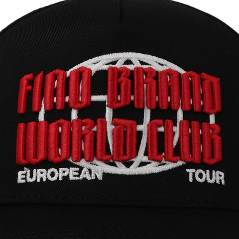 Gorra Gallo Fino European Tour Negro Unitalla