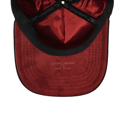 Gorra JC Hats 3573 Good Luck XY Negro Burdeos Unitalla