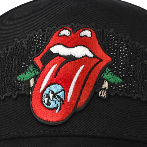 Gorra Problematic Red Tongue PDC Negro Unitalla