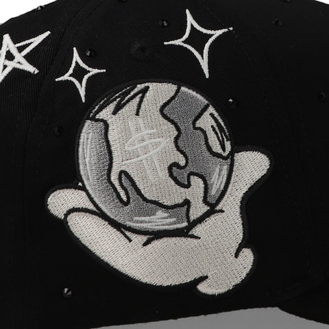 Gorra Aplomo AP The World Is Mine Negro Unitalla