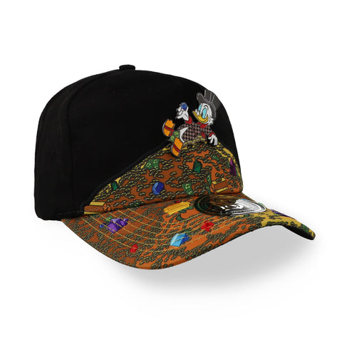 Gorra Mr. Kash Pato Ricolino Negra Unitalla