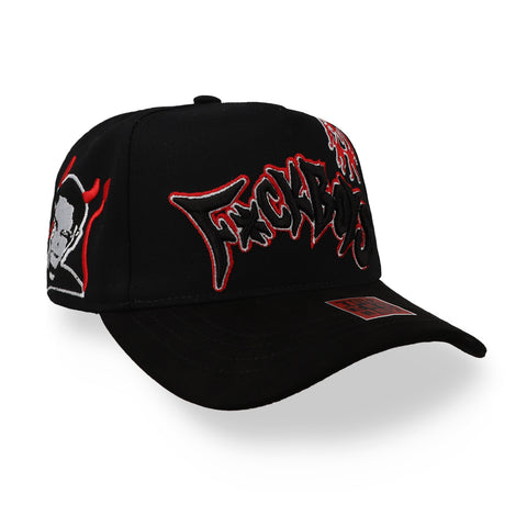 Gorra 1Iron Trendy 2646 Fuckboy Negro Unitalla