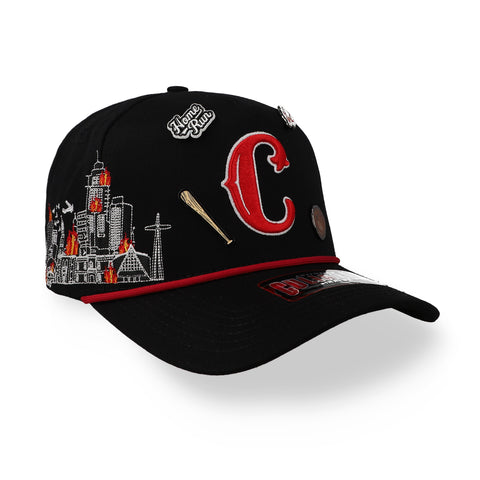 Gorra 1Iron Trendy 2482 Culiacán On Fire Negro Unitalla