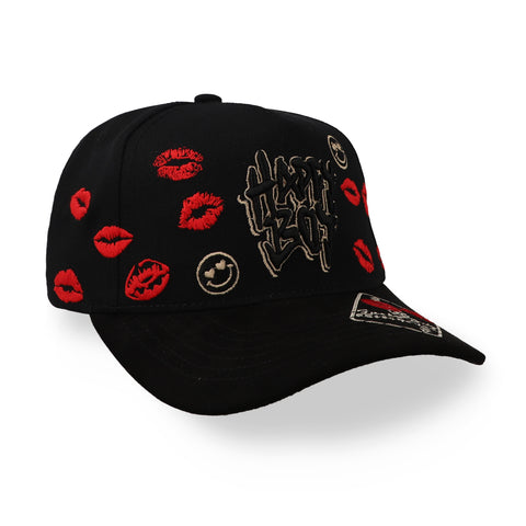 Gorra 1Iron Trendy 2575 Happy Boy Negro Unitalla