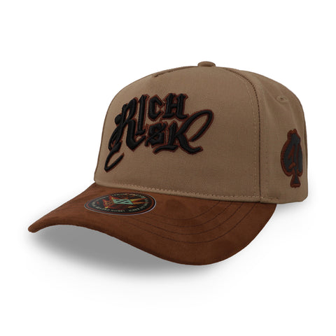 Gorra 1Iron Trendy 2572 Rich Risk Café Unitalla