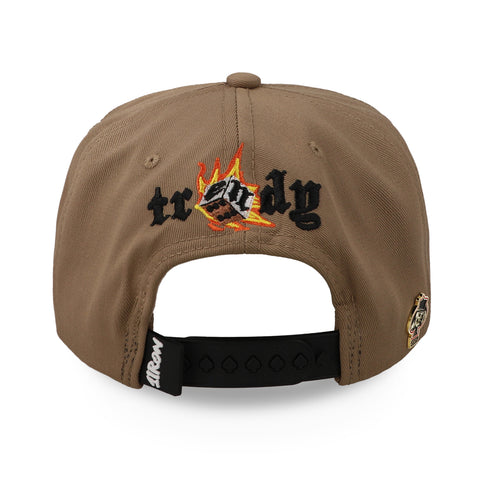 Gorra 1Iron Trendy 2572 Rich Risk Café Unitalla